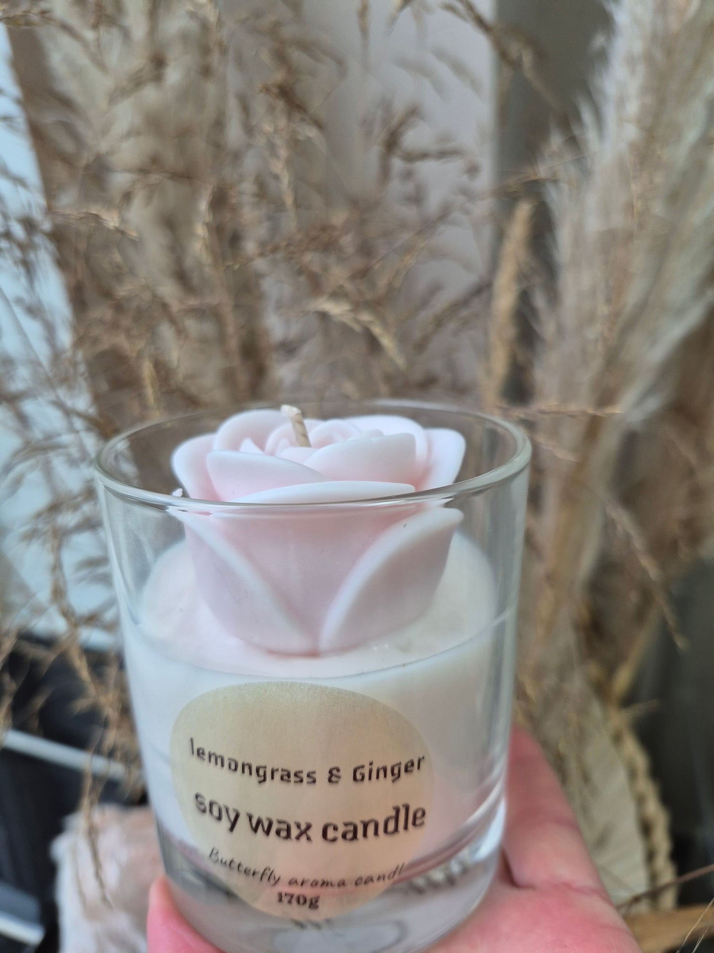 Lemongrass & Ginger soy wax candle